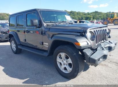 Lot #3046369907 2020 JEEP WRANGLER UNLIMITED SPORT S 4X4