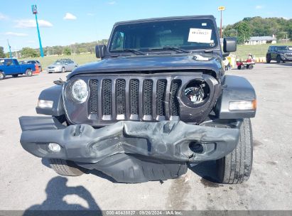 Lot #3046369907 2020 JEEP WRANGLER UNLIMITED SPORT S 4X4