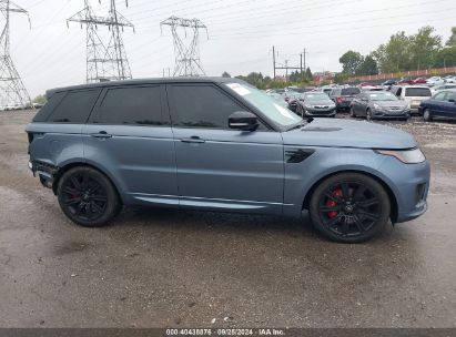 Lot #2992818097 2019 LAND ROVER RANGE ROVER SPORT HSE DYNAMIC