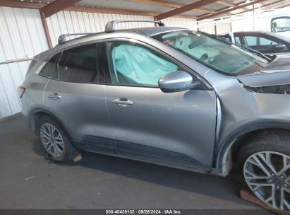 Lot #2992814697 2021 FORD ESCAPE SEL HYBRID