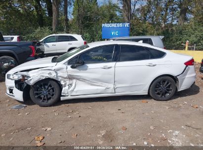 Lot #3005351028 2020 FORD FUSION SE