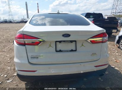 Lot #3005351028 2020 FORD FUSION SE