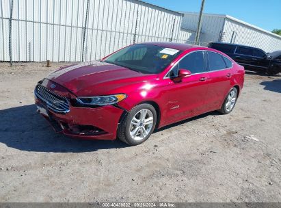 Lot #3056473546 2018 FORD FUSION HYBRID SE