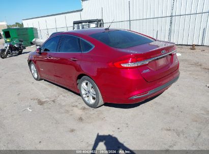 Lot #3056473546 2018 FORD FUSION HYBRID SE