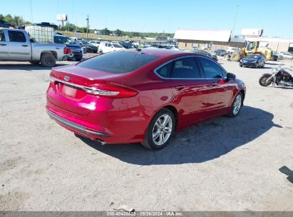 Lot #3056473546 2018 FORD FUSION HYBRID SE