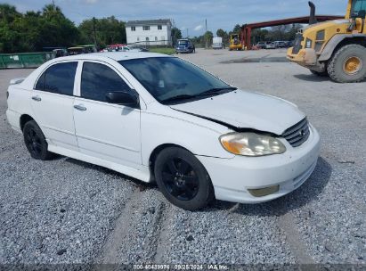 Lot #3052076930 2003 TOYOTA COROLLA CE