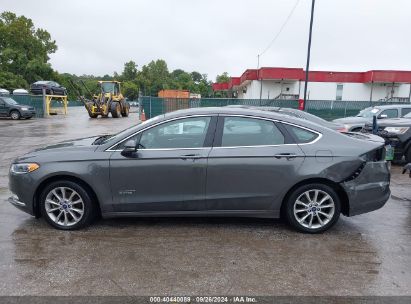 Lot #2996535018 2017 FORD FUSION ENERGI TITANIUM