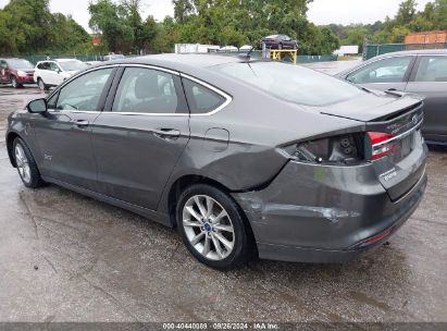 Lot #2996535018 2017 FORD FUSION ENERGI TITANIUM