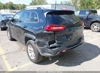 Lot #2992826994 2017 JEEP CHEROKEE TRAILHAWK 4X4