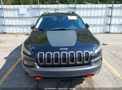 Lot #2992826994 2017 JEEP CHEROKEE TRAILHAWK 4X4