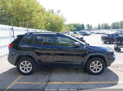 Lot #2992826994 2017 JEEP CHEROKEE TRAILHAWK 4X4