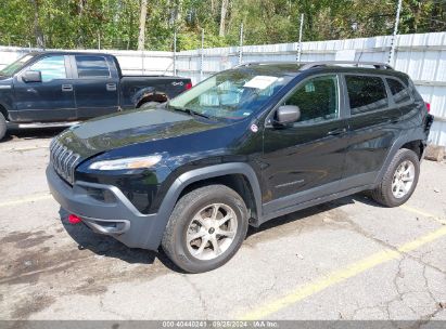 Lot #2992826994 2017 JEEP CHEROKEE TRAILHAWK 4X4