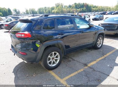 Lot #2992826994 2017 JEEP CHEROKEE TRAILHAWK 4X4