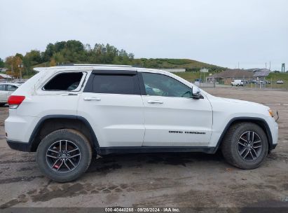 Lot #3035077532 2017 JEEP GRAND CHEROKEE LIMITED 4X4