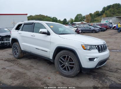 Lot #3035077532 2017 JEEP GRAND CHEROKEE LIMITED 4X4