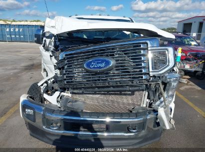 Lot #2990354693 2022 FORD SUPER DUTY F-450 DRW LARIAT