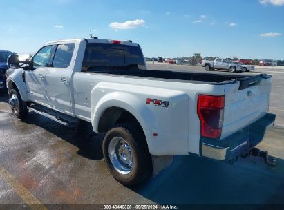 Lot #2990354693 2022 FORD SUPER DUTY F-450 DRW LARIAT