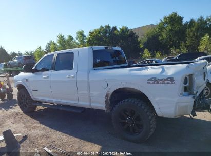 Lot #2992835260 2022 RAM 2500 LARAMIE MEGA CAB 4X4 6'4 BOX