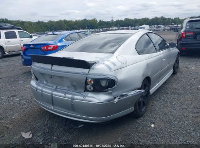 Lot #2992826990 2004 PONTIAC GTO