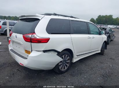 Lot #2992826986 2020 TOYOTA SIENNA XLE