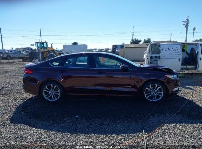 Lot #2992833266 2017 FORD FUSION HYBRID SE