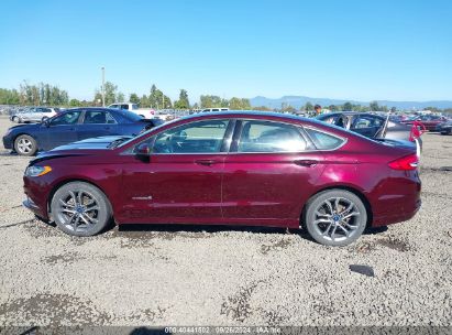 Lot #2992833266 2017 FORD FUSION HYBRID SE