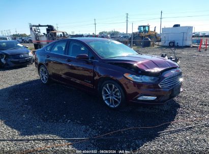 Lot #2992833266 2017 FORD FUSION HYBRID SE