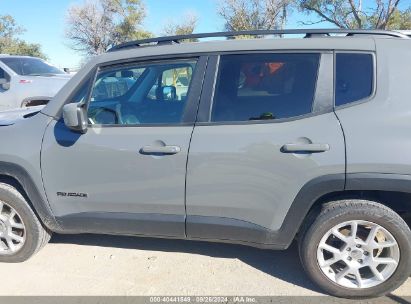 Lot #2990354685 2021 JEEP RENEGADE LATITUDE 4X4