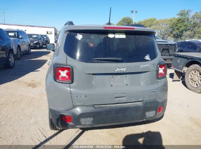 Lot #2990354685 2021 JEEP RENEGADE LATITUDE 4X4