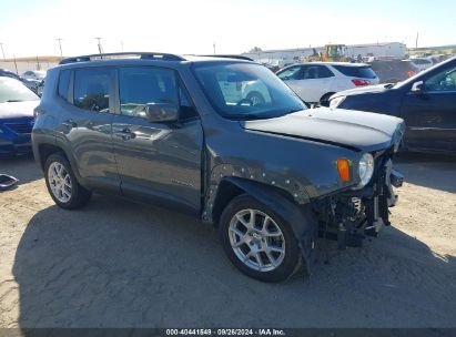 Lot #2990354685 2021 JEEP RENEGADE LATITUDE 4X4