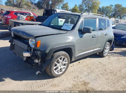 Lot #2990354685 2021 JEEP RENEGADE LATITUDE 4X4