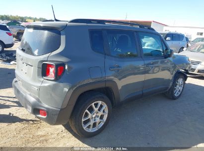 Lot #2990354685 2021 JEEP RENEGADE LATITUDE 4X4