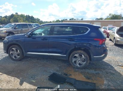 Lot #2992826984 2022 HYUNDAI SANTA FE SEL