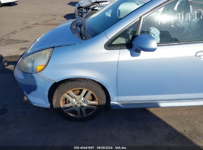 Lot #2992830656 2008 HONDA FIT SPORT