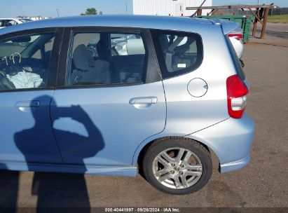 Lot #2992830656 2008 HONDA FIT SPORT