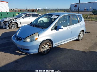 Lot #2992830656 2008 HONDA FIT SPORT