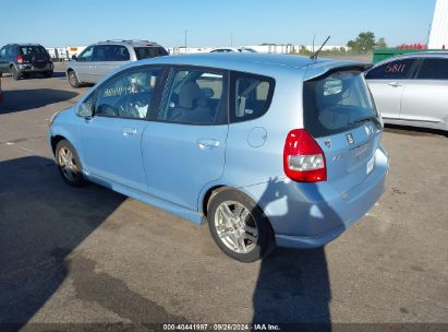 Lot #2992830656 2008 HONDA FIT SPORT