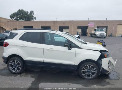 Lot #2992833264 2020 FORD ECOSPORT SES