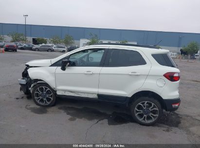 Lot #2992833264 2020 FORD ECOSPORT SES