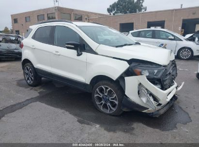 Lot #2992833264 2020 FORD ECOSPORT SES