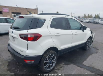 Lot #2992833264 2020 FORD ECOSPORT SES