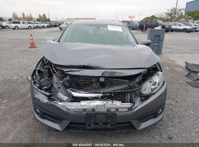 Lot #3035707746 2017 HONDA CIVIC EX-T