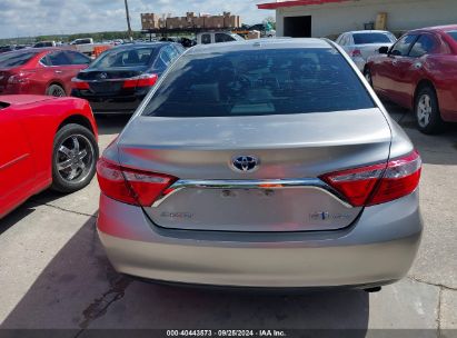 Lot #2992830647 2016 TOYOTA CAMRY HYBRID XLE