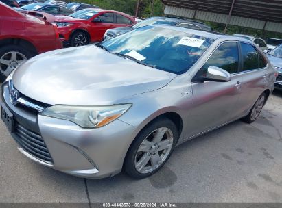 Lot #2992830647 2016 TOYOTA CAMRY HYBRID XLE