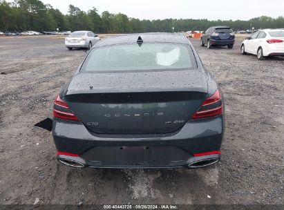 Lot #2997778033 2023 GENESIS G70 3.3T AWD