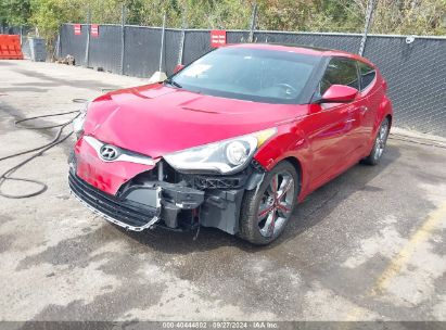 Lot #3035087106 2016 HYUNDAI VELOSTER