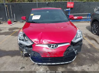 Lot #3035087106 2016 HYUNDAI VELOSTER