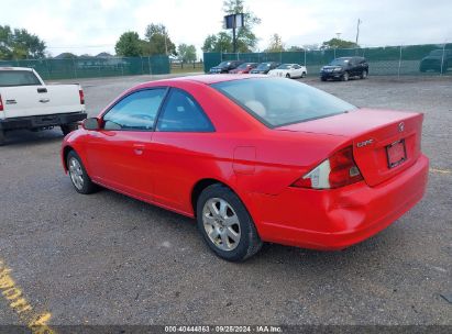 Lot #2992826973 2003 HONDA CIVIC EX