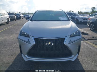 Lot #2996535003 2017 LEXUS NX 200T F SPORT