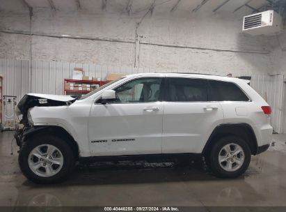 Lot #2980522479 2017 JEEP GRAND CHEROKEE LAREDO 4X4